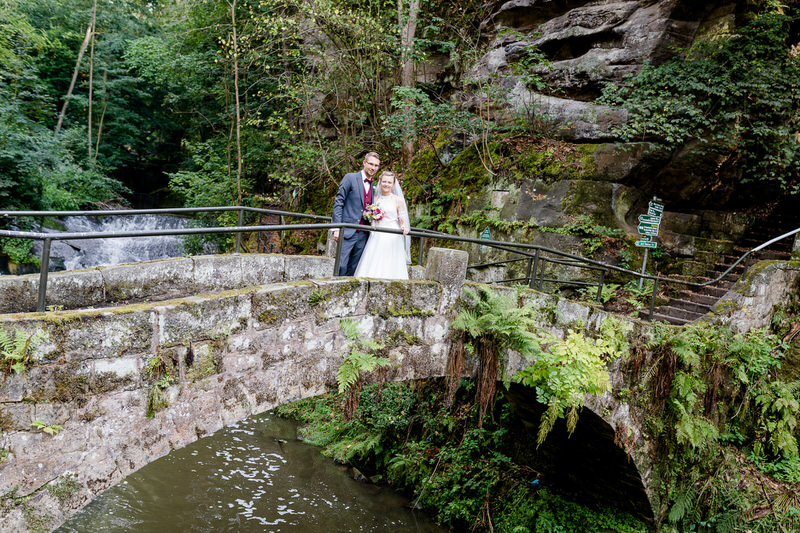 Jugendgästehaus Pirna Liebethal – Brautpaar Shooting