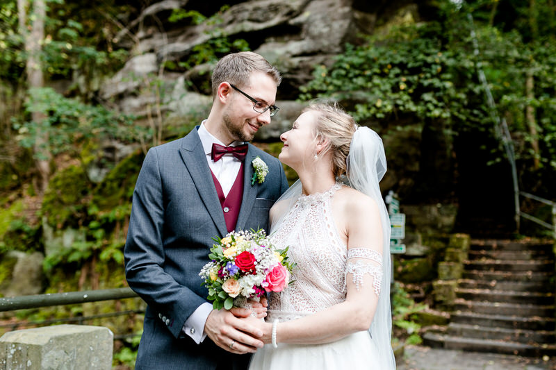 Jugendgästehaus Pirna Liebethal – Brautpaar Shooting