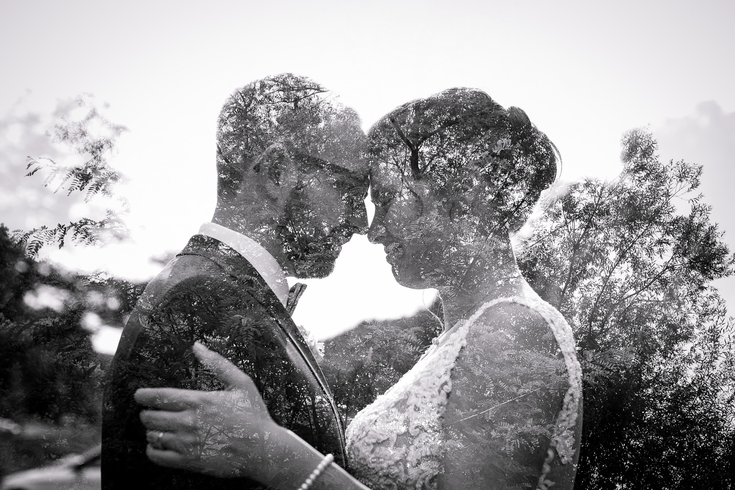 Hochzeitsfotograf Chemnitz Hochzeitsfotograf Chemnitz - Doppelbelichtung