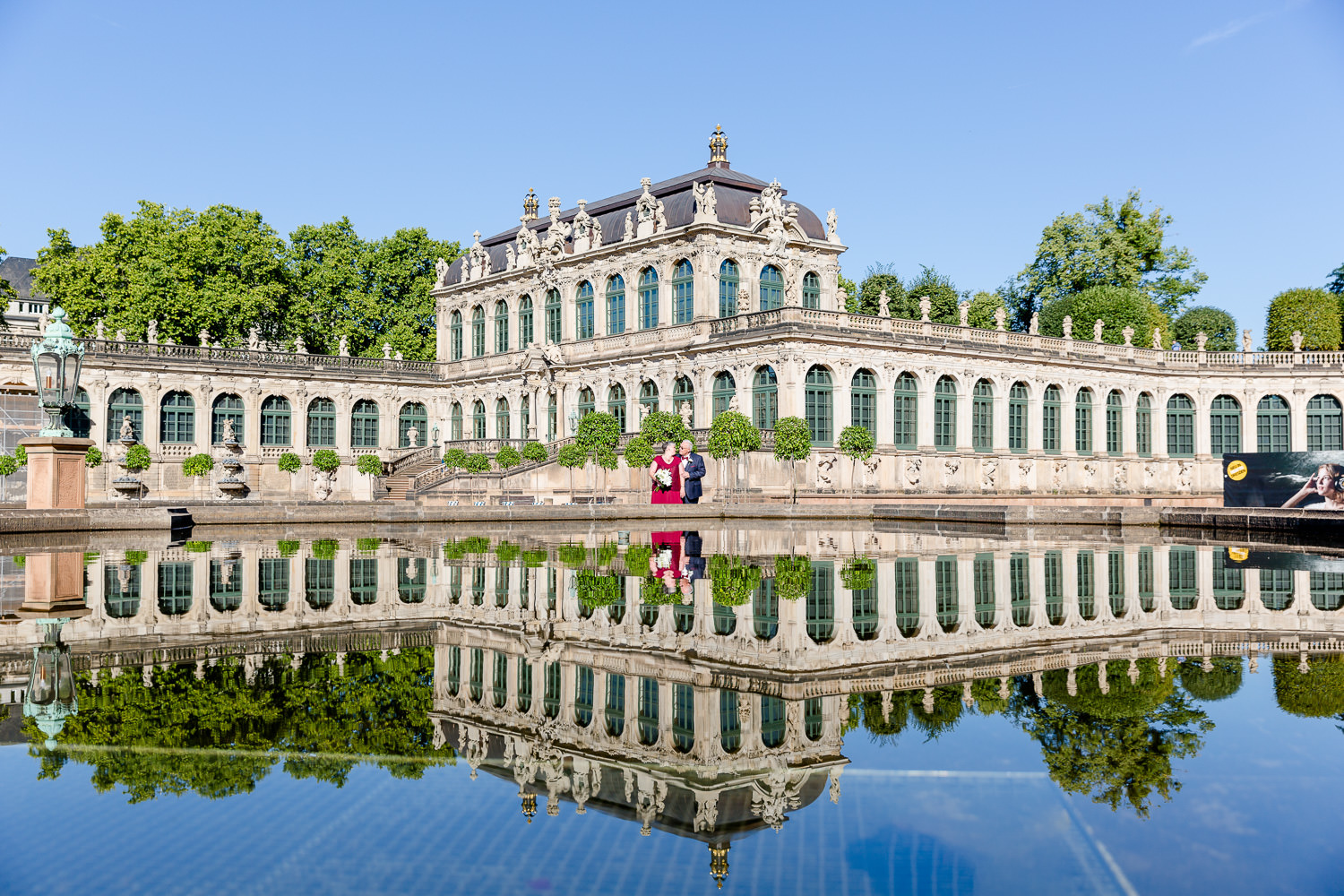 Hochzeitsfotograf Moritzburg Hochzeitsfotograf Moritzburg - Aufnahmen Dresden Zwinger