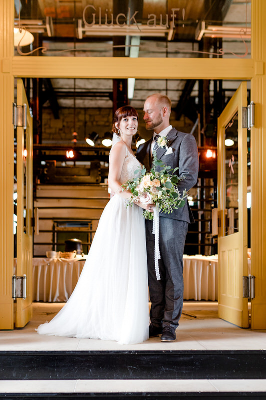 Aufnahmen Brautpaar Marienschacht Bannewitz